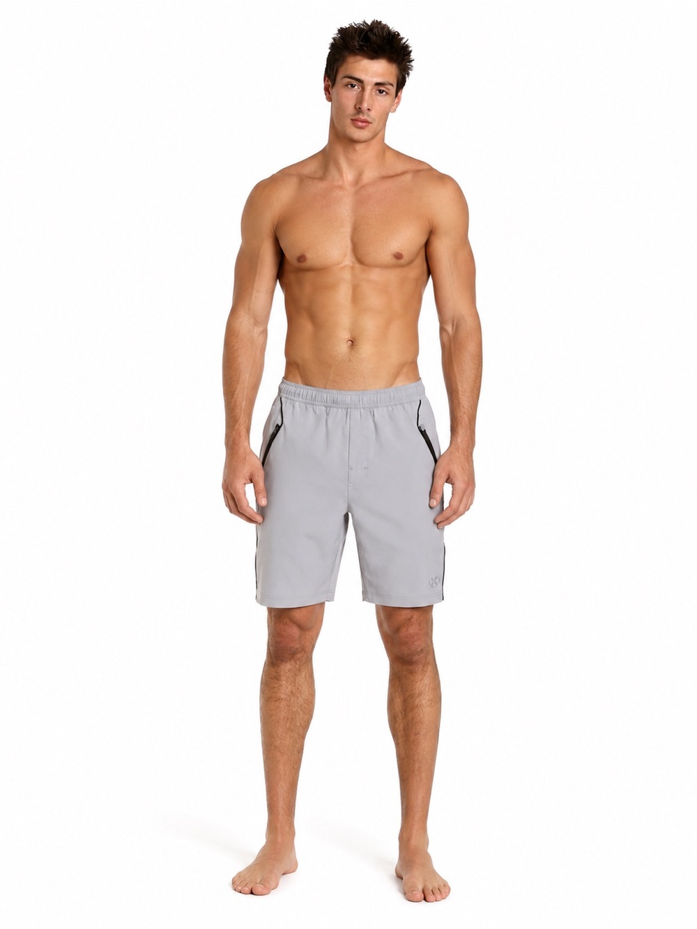 2xist Trainer Tech Casual Zipper Shorts Mens Activewear